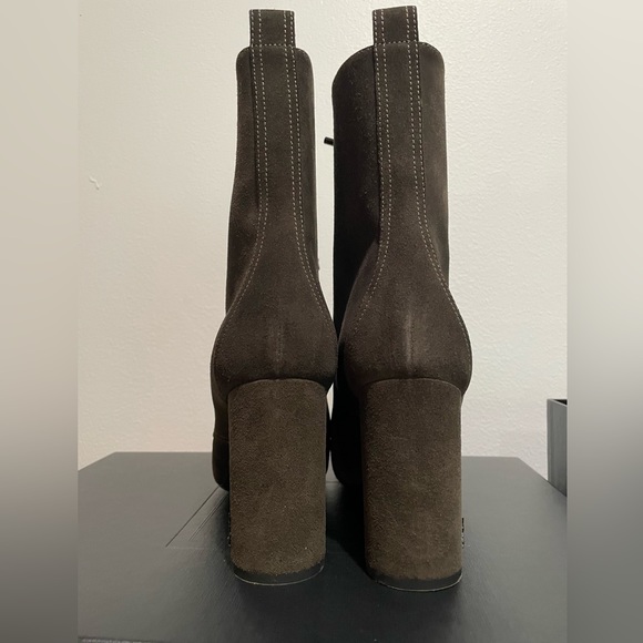 SAINT LAURENT
LouLou Suede Lace-Up Boots - Picture 10 of 12